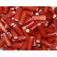 Mini Strawberry Pencils Candy Sweets 500g (Halal) Bags 
